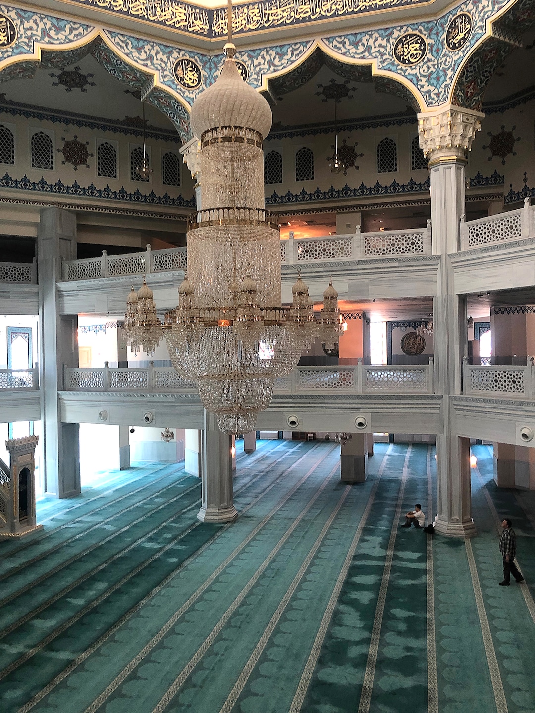 (Michael Stack  |  Special to The Salt Lake Tribune) Inside Moscow's Cathedral Mosque.