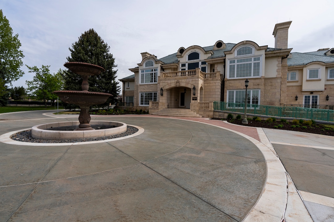(Rick Egan | The Salt Lake Tribune) Utah Valley University's new Museum of Art at Lakemount Manor in Orem, on Wednesday, May 10, 2023.