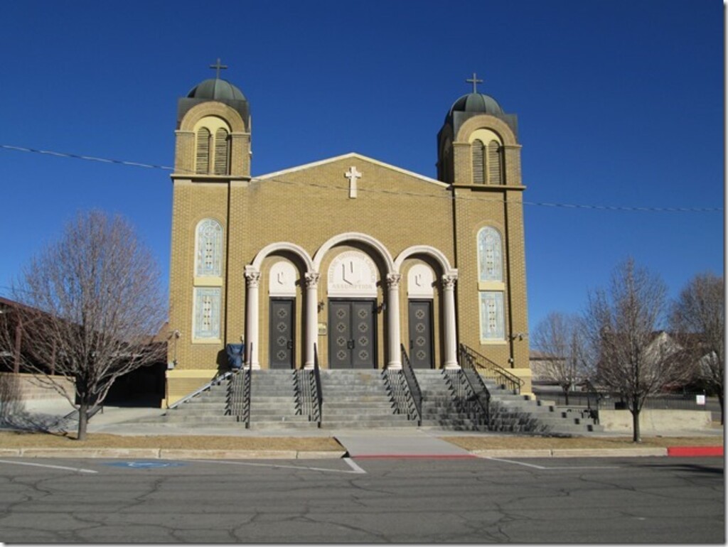 |  CourtesyThe Greek Orthodox Church in Price after two additions to it over the years.