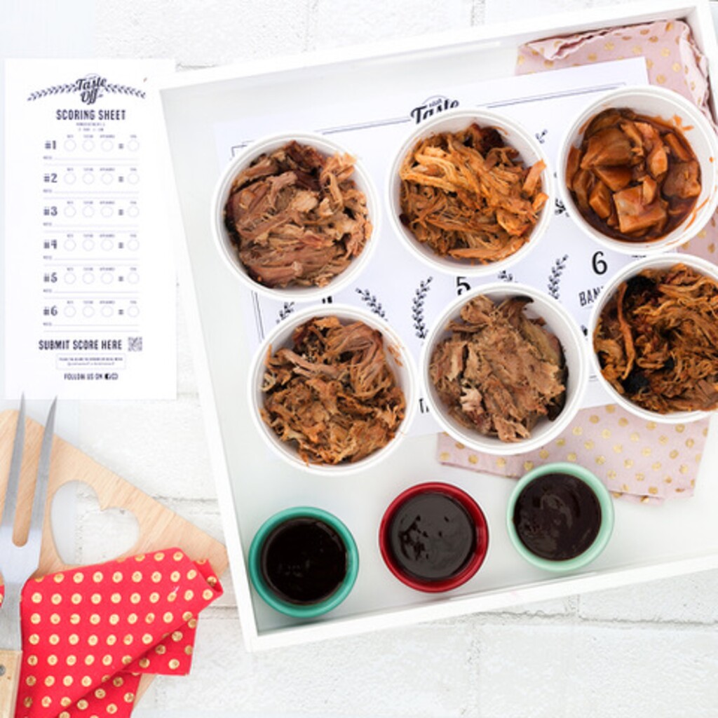 (Photo courtesy of Utah Taste Off) Utah Taste Off selects a food item from four to six local vendors and packs them in a box with voting instructions.