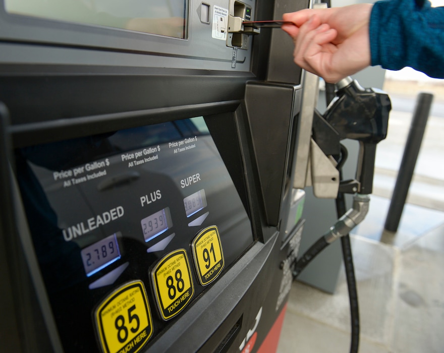 (Leah Hogsten | Tribune file photo) A pump in Salt Lake City on  Dec. 26, 2019.