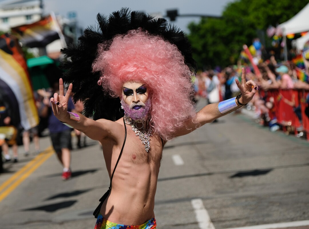 (Francisco Kjolseth  |  The Salt Lake Tribune)  Thousands participate in the Utah Pride Parade in Salt Lake City on Sunday June 2, 2019.