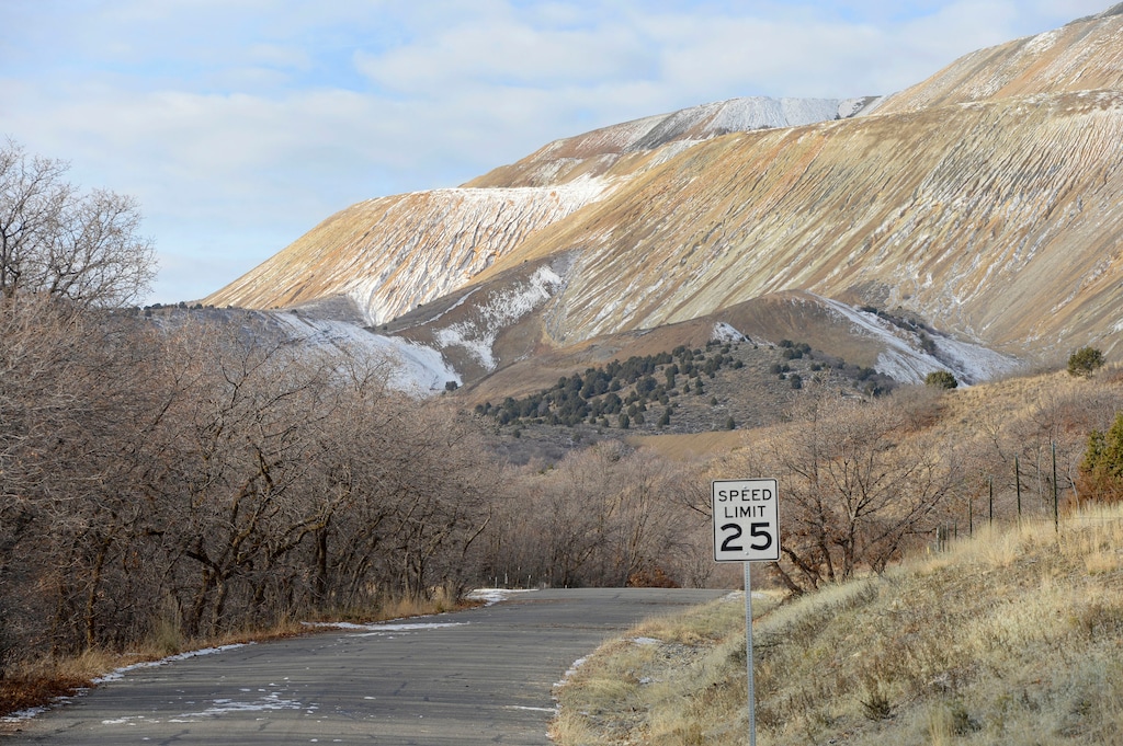 (Al Hartmann  |  The Salt Lake Tribune) A new study says upgrading roads in Butterfield Canyon, shown here, and Middle Canyon would cost $329 million. It would provide a shortcut between Tooele and southern Salt Lake County, but Tooele County Commission Chairman Wade Bitner says the project's high cost makes it unfeasible for now.