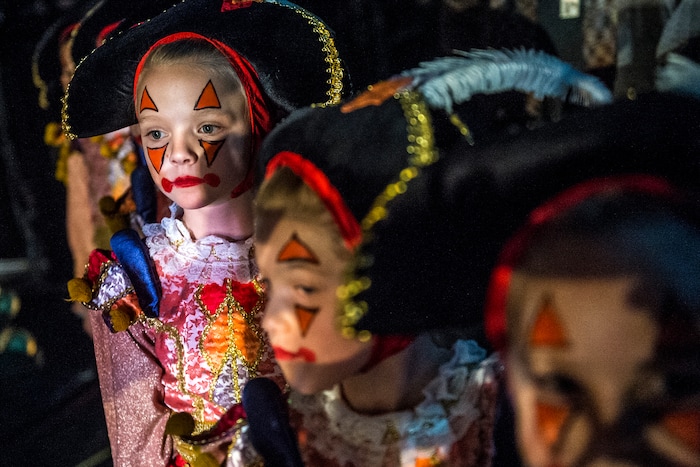(Chris Detrick  |  Tribune file photo) Ballet West members wait back stage during a dress rehearsal of The Nutcracker at the Capitol Theatre Wednesday December 3, 2014.