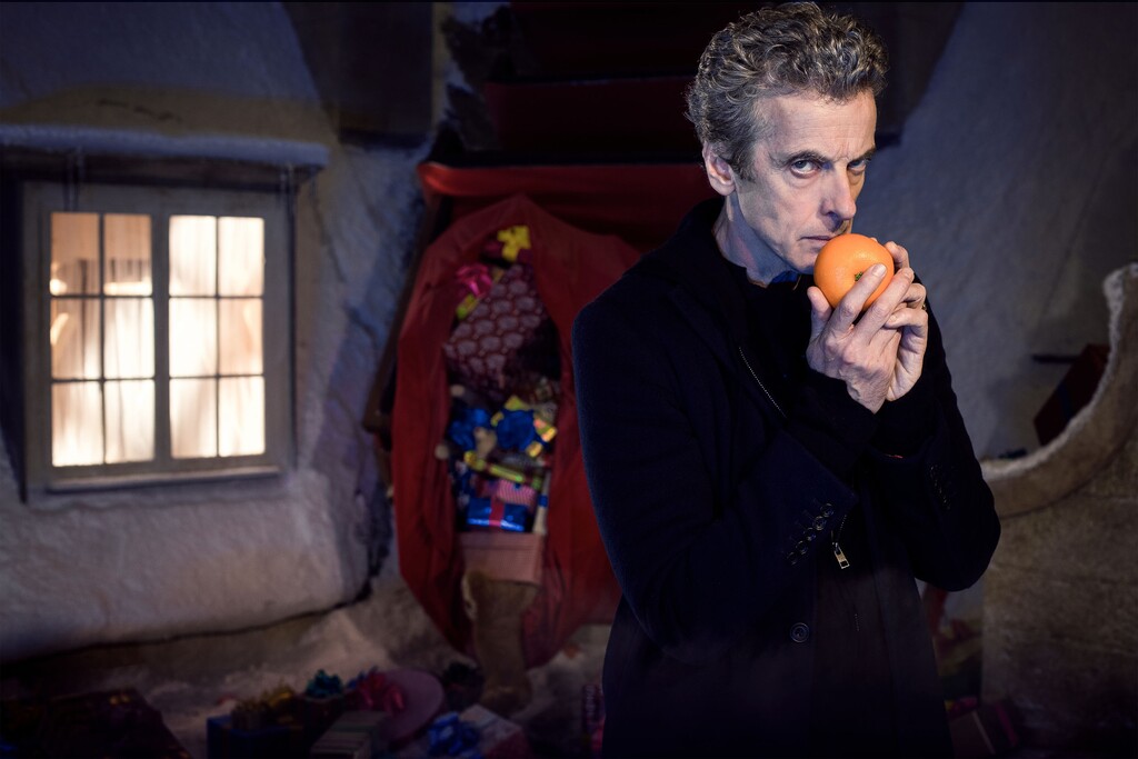 (Courtesy  |  BBC America) The Doctor (Peter Capaldi) stars in the "Doctor Who" Christmas special, "Last Christmas."