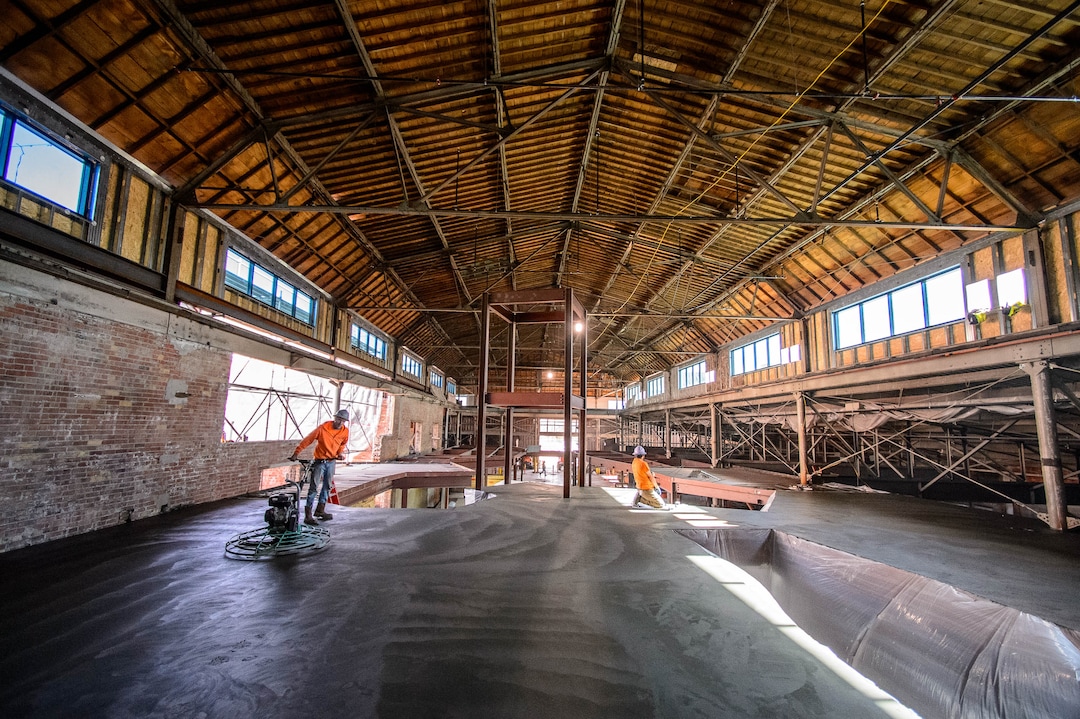 (Trent Nelson  |  The Salt Lake Tribune)
Industry is a Denver-based developer renovating an old foundry in Salt Lake City's Granary District.