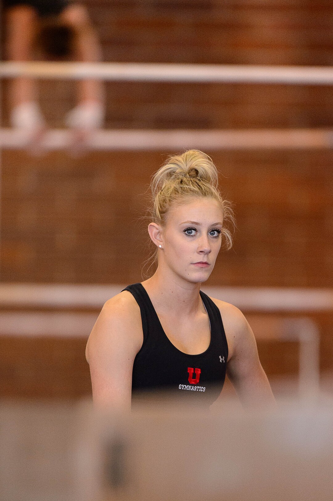 Trent Nelson  |  The Salt Lake TribuneUtah gymnast MaKenna Merrell at practice in Salt Lake City, Tuesday January 17, 2017.