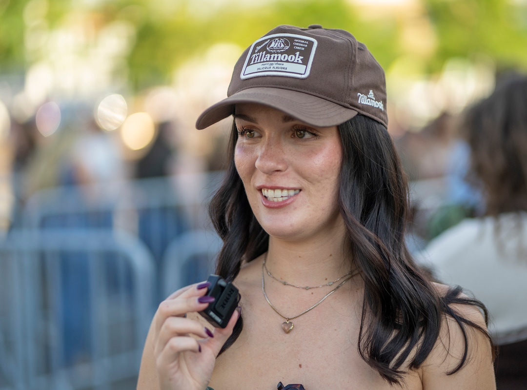 (Rick Egan | The Salt Lake Tribune) Gabby Anthon, before the Noah Kahn concert on Tuesday, Aug. 25, 2026.