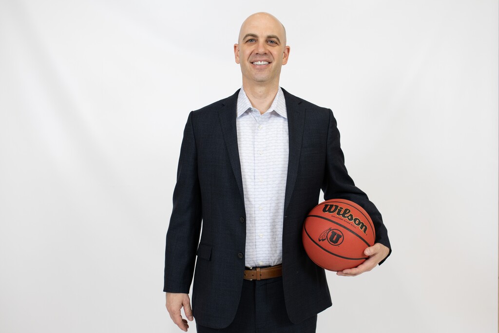 University of Utah men's basketball coach Craig Smith