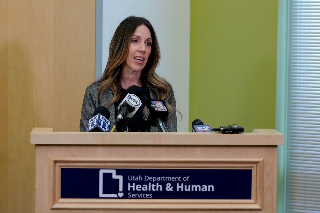 (Francisco Kjolseth | The Salt Lake Tribune) Amanda Jocelyn, a nurse practitioner in southern Utah who has recently treated a number of patients with measles, talks about what it's been like treating the disease on Thursday, March 5, 2026. 