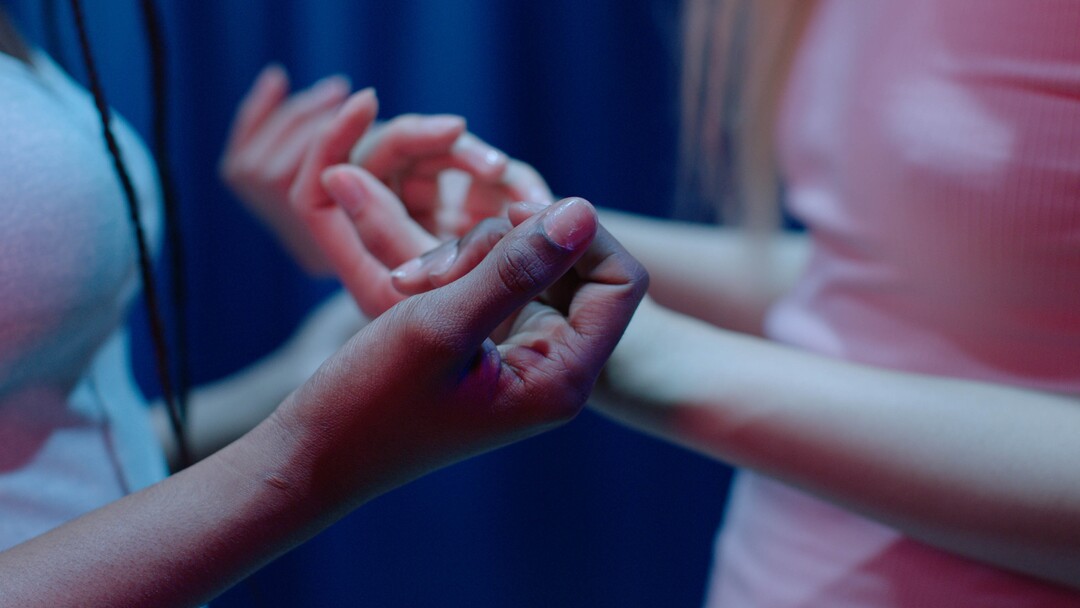 (Leroy Farrell  |  courtesy of Sundance Institute) The relationship between a Chinese nail artist and her African American client is explored in "See You Next Time," directed by Crystal Kayiza, an official selection of the Shorts Programs at the 2020 Sundance Film Festival.