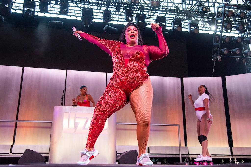 (Amy Harris  |  Invision/AP) Lizzo performs at the Coachella Music & Arts Festival at the Empire Polo Club on Sunday, April 21, 2019, in Indio, Calif.