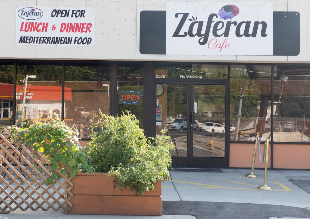 Rick Egan  |  The Salt Lake TribuneThe  Zaferan Cafe, in Cottonwood Heights, Monday, August 17, 2015.