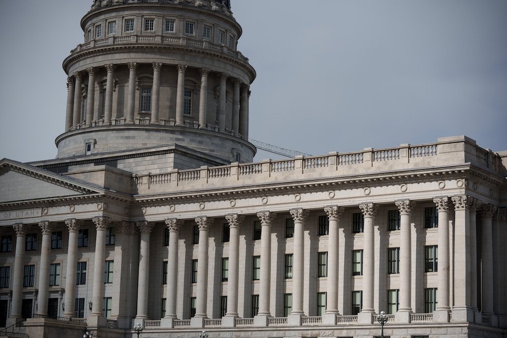 (Trent Nelson  |  The Salt Lake Tribune) The Utah Capitol in Salt Lake City on Thursday, Feb. 22, 2024.