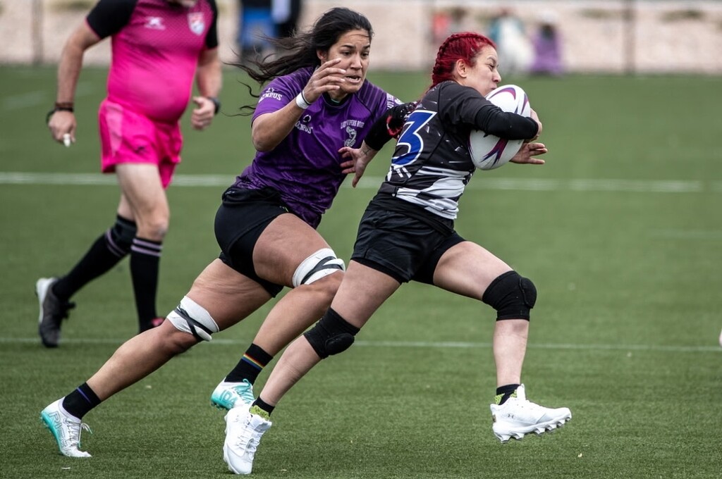 (courtesy Utah Vipers) Shannon Woolley, president and match secretary of the Vipers, said the physical nature of rugby hooked her to the game. She said it gives her the space to show up and be “aggressive” without judgment.