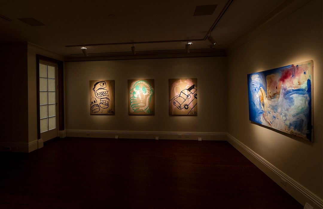 (Rick Egan | The Salt Lake Tribune) One of the galleries at Utah Valley University's new Museum of Art at Lakemount Manor in Orem, on Wednesday, May 10, 2023.