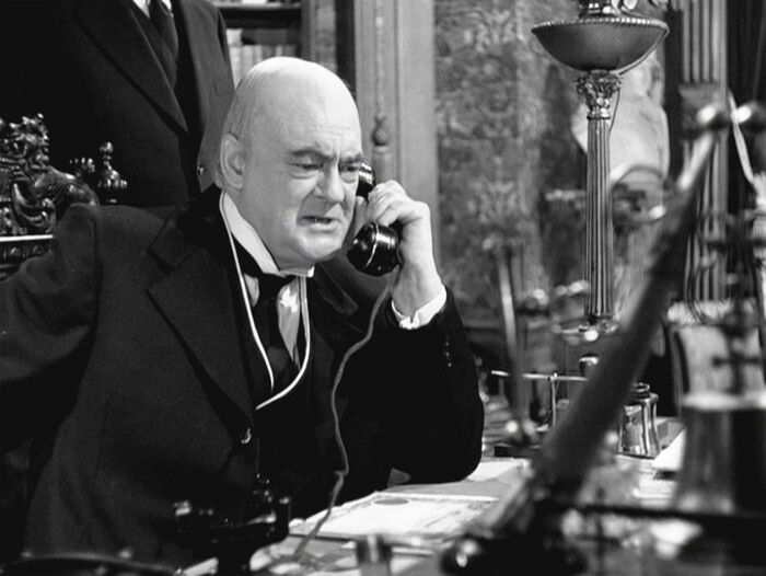 (courtesy photo) Lionel Barrymore plays Mr. Potter, the hard-hearted banker in Bedford Falls, in Frank Capra's 1946 Christmas classic "It's a Wonderful Life!"
