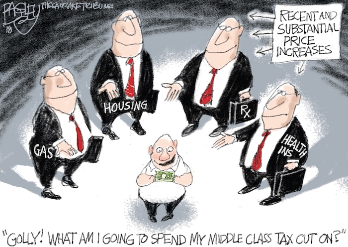 This Pat Bagley cartoon appears in The Salt Lake Tribune on Friday, May 11, 2018.