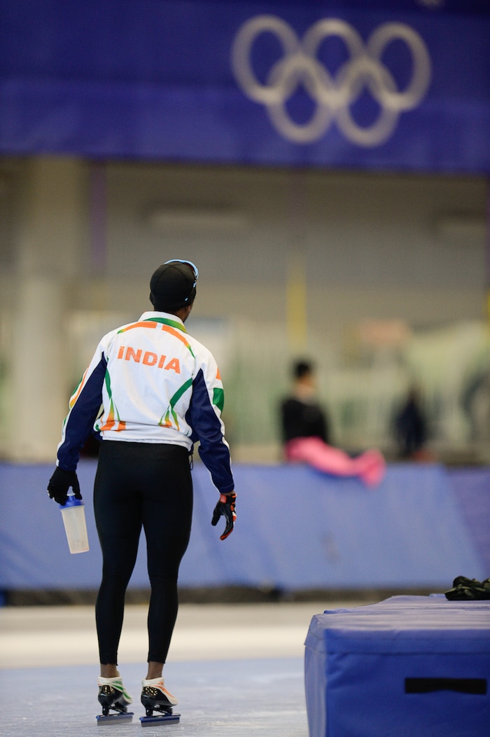 (Francisco Kjolseth | The Salt Lake Tribune) Stephen Paul, a speedskater from India, is trying to become the first person ever from his country in his sport to qualify for the Winter Olympics in PyeongChang 2018, South Korea. Training 6-8 hours a day, 6-days a week, Paul moved to Salt Lake City four and half years ago to train at the Olympic Oval in Kearns after showing his talent for in-line skating at the age of 8.
