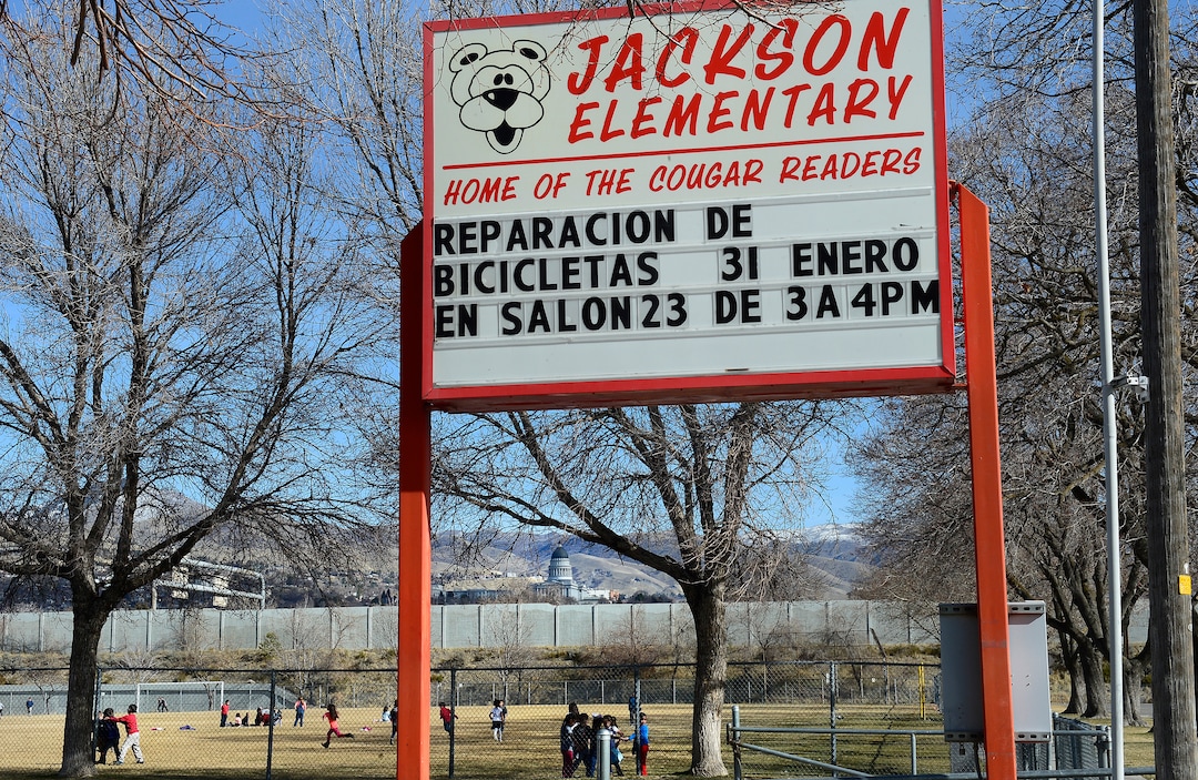Scott Sommerdorf | The Salt Lake Tribune"Jackson Elementary" is in various places outside Andrew Jackson Elementary, but there is no direct association with the 7th President of the U.S. in the school. The Elementary School is planning to change it's name to Mary Jackson Elementary, Wednesday, February, 7, 2018. 