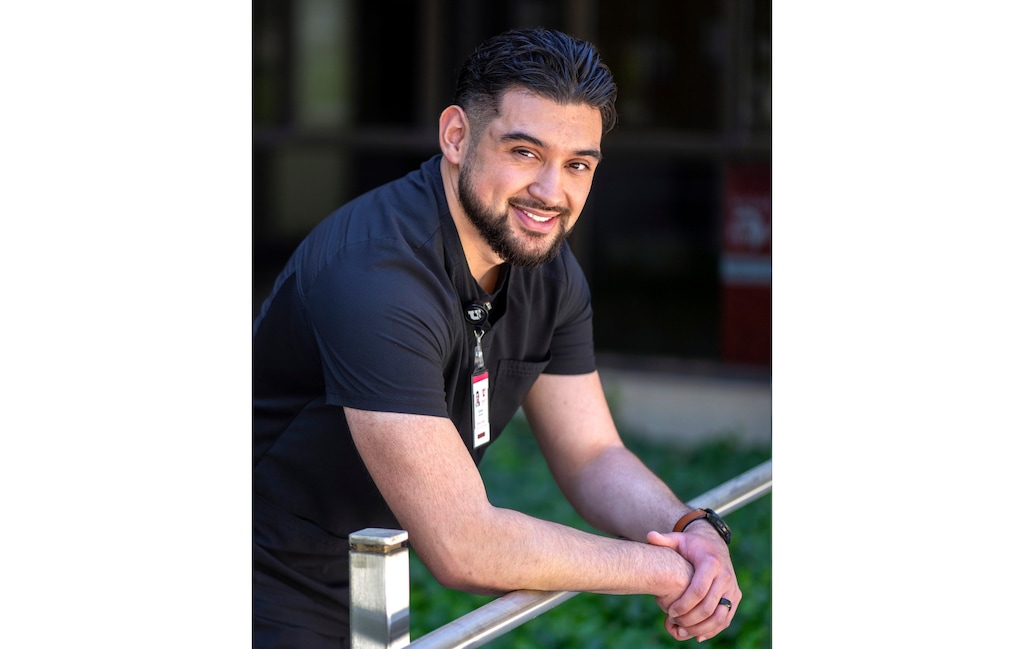 (Rick Egan | The Salt Lake Tribune) University of Utah medical student Dennis Menjivar, on Wednesday, June 11, 2025.