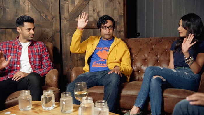 (Photo courtesy truTV) Hasan Minhaj, Hari Kondabolu and Aparna Nancherla agree that Apu has been a problem for them in “The Problem with Apu.”