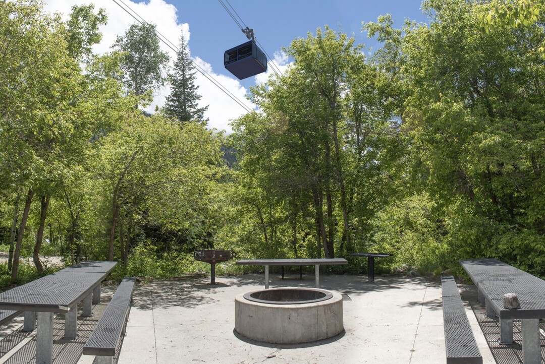 (Utah Department of Transportation) A rendering of a snowshed from Tanners Flat Campground in Little Cottonwood Canyon.
