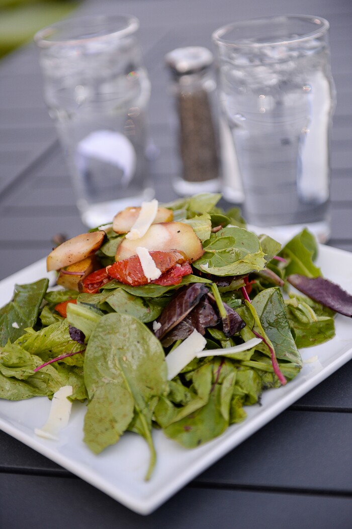 (Francisco Kjolseth  |  The Salt Lake Tribune)  A Farmer's Market Salad from the in-house restaurant of the new Whole Foods Market in Park City known as the Silver Mine Taproom. 