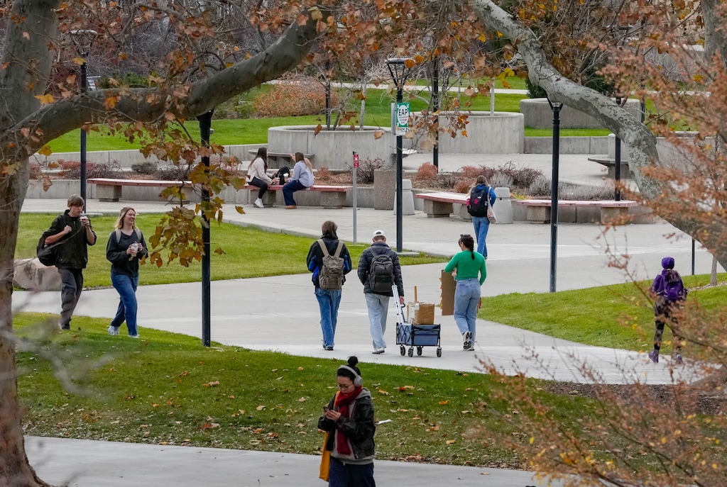 (Francisco Kjolseth  | The Salt Lake Tribune) Utah college students pictured on Tuesday Nov. 18, 2025.