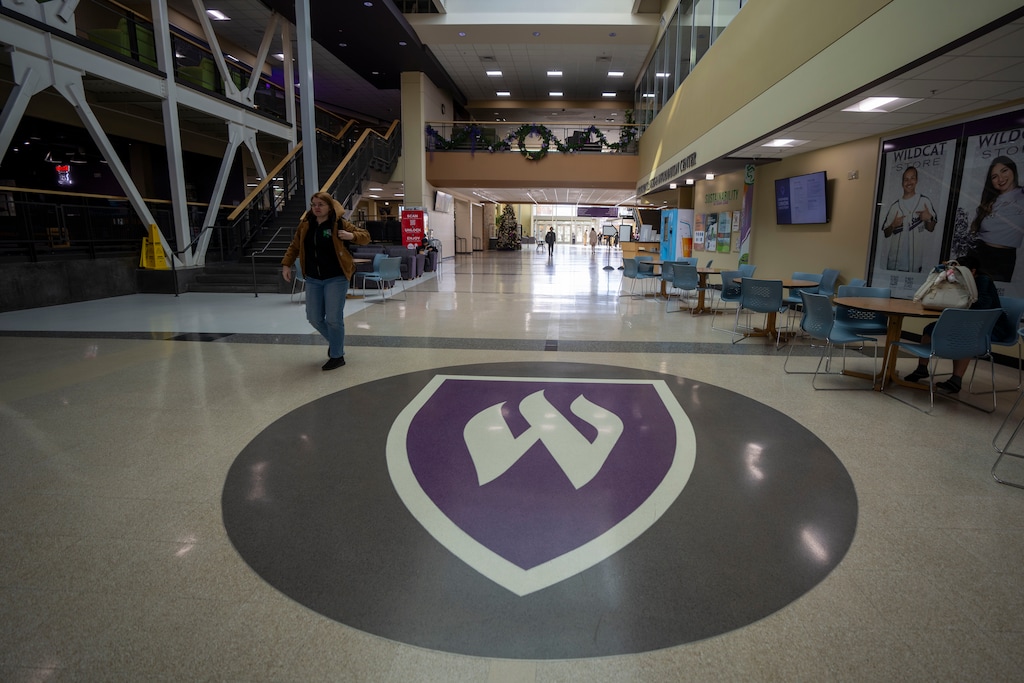 (Rick Egan|The Salt Lake Tribune) The Shepherd Union Building at Weber State University pictured on Tuesday, Dec 10, 2024. Weber State is eliminating 49 positions and 89 classes in the 2025 budget cuts.