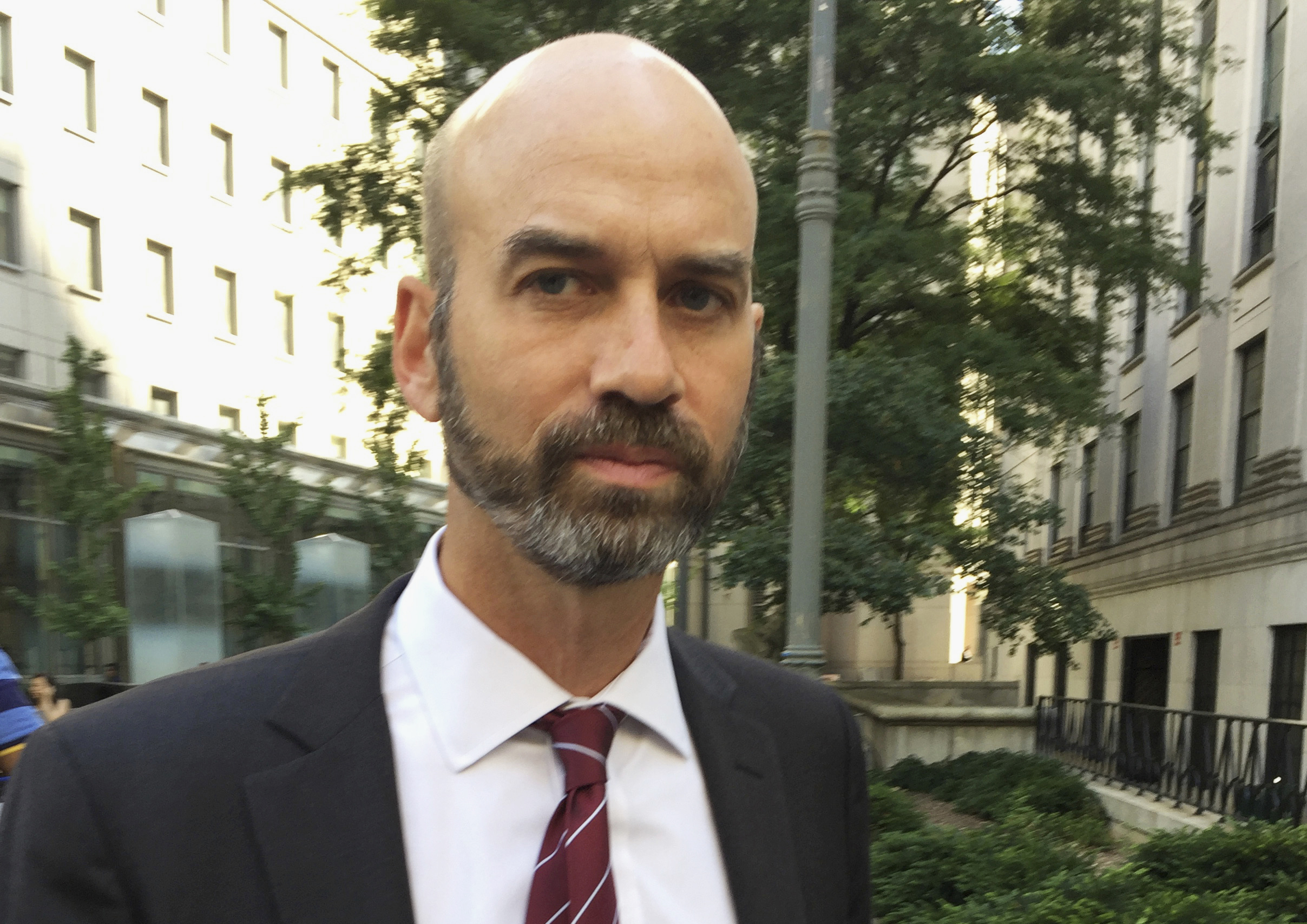 (Larry Neumeister | AP file photo) This Aug. 16, 2017, photo shows James Bennet, editorial page editor of The New York Times, in New York. Bennet has resigned amid outrage over an op-ed by a Republican senator who advocated using federal troops to quell protests, outrage that only grew when it was revealed the editor had not read the piece before publication, the paper announced Sunday, June 7, 2020.