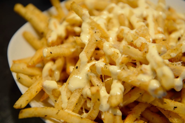 (Trent Nelson | The Salt Lake Tribune)  
Element Frites, at Element Bistro, a new small plates restaurant in Cottonwood Heights, Tuesday May 8, 2018.