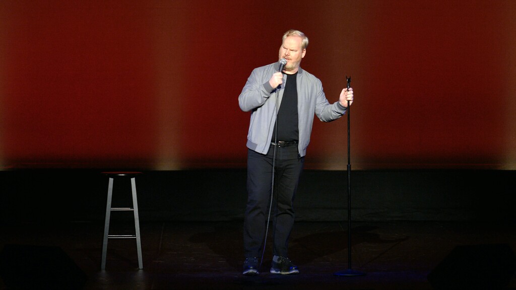 (Photo courtesy of Amazon) Jim Gaffigan performs in his latest comedy special, which starts streaming Friday on Amazon Prime.