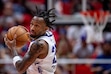 (Trent Nelson | The Salt Lake Tribune) Utah Jazz guard Darryn Peterson (22) scored 28 points during his summer league debut on July 4. He followed that up with 25 points on Monday night.