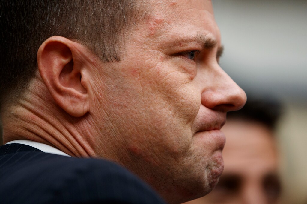 FBI Deputy Assistant Director Peter Strzok testifies before the House Committees on the Judiciary and Oversight and Government Reform during a hearing on "Oversight of FBI and DOJ Actions Surrounding the 2016 Election," on Capitol Hill, Thursday, July 12, 2018, in Washington. (AP Photo/Evan Vucci)