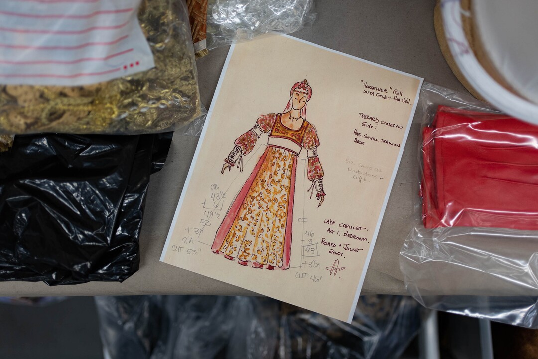 (Francisco Kjolseth | The Salt Lake Tribune) Over 150 costumes are prepared for an upcoming performance of Romeo and Juliet by Ballet West on Thursday, Feb. 3, 2022. 
