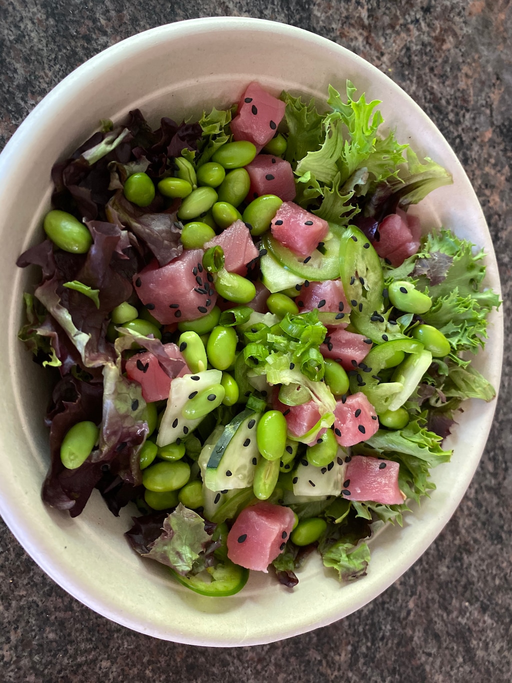 (Heather L. King  |  Special to The Tribune) The spicy tuna bowl at FreshFin in Salt Lake City.