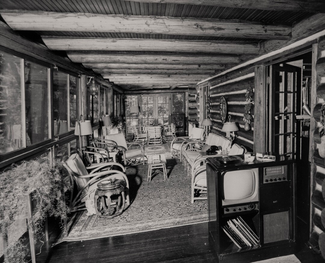 (Photo courtesy of Log Haven)    Log Haven, circa 1930-1958