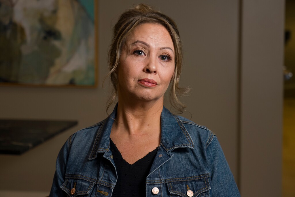 (Bethany Baker  |  The Salt Lake Tribune) Cheryl, who alleges she was sexually abused by a security guard during a stay at Ogden Regional Medical Center, filed a civil lawsuit Tuesday against the hospital and the security company it contracts with.
