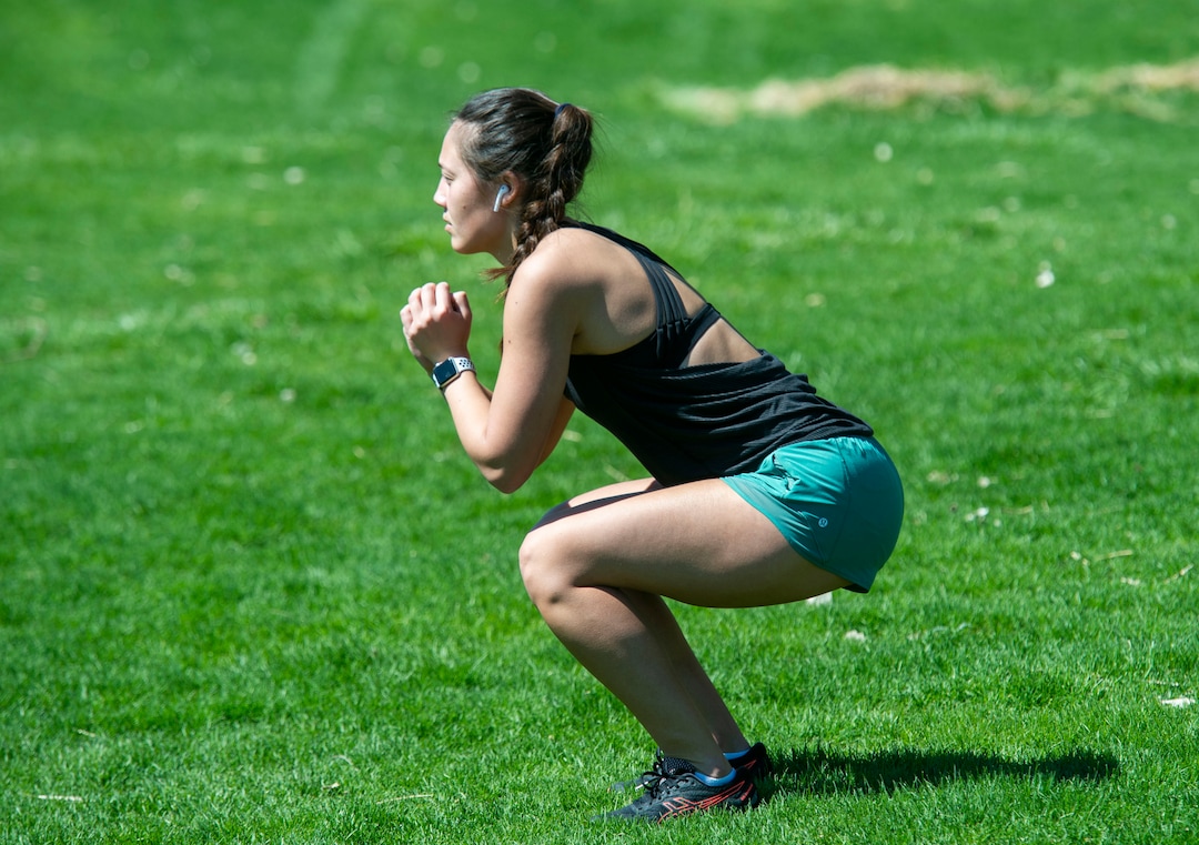 (Rick Egan | The Salt Lake Tribune)  Kira Tanghe, a student at the University of Utah and a kinesiology major, works out at Sugar House Park, Thursday, April 18, 2019. Overall, Utah still has some of the lowest obesity rates in the country, but a new study shows residents who are already overweight are becoming more so.