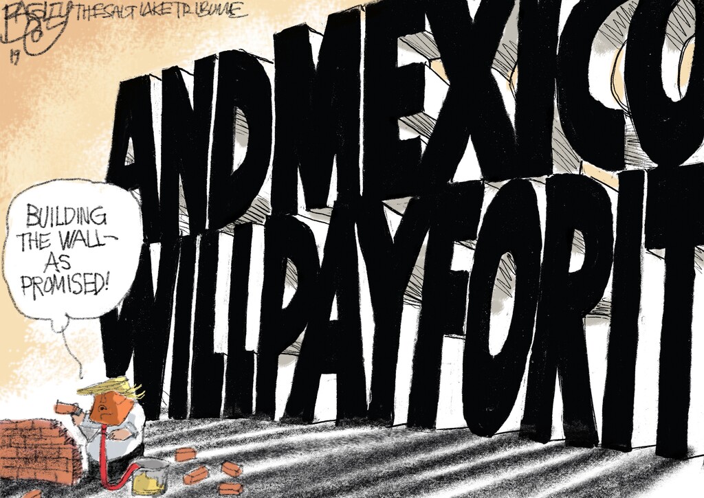 This Pat Bagley cartoon appears in The Salt Lake Tribune on Sunday, Feb. 17, 2019.