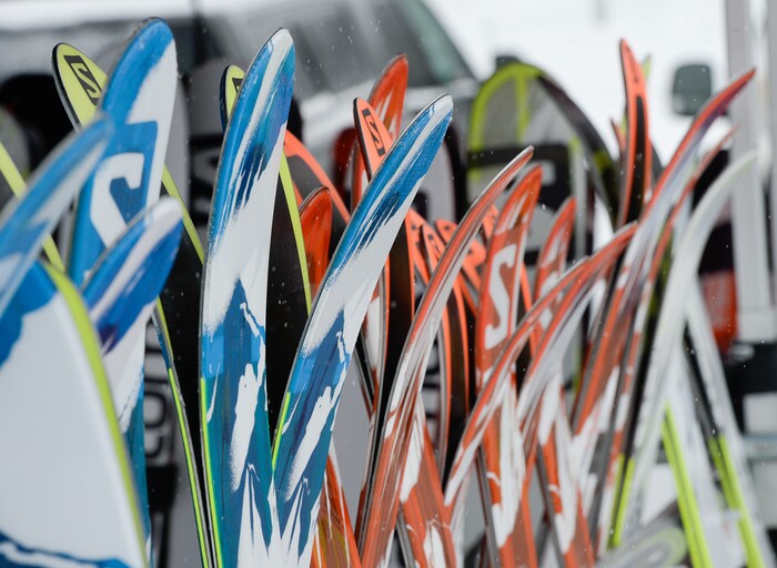 Francisco Kjolseth | The Salt Lake Tribune
The Mountain Demo Day that precedes the opening of the Outdoor Retailer Winter Market trade show kicks off at Solitude Resort in Big Cottonwood Canyon.