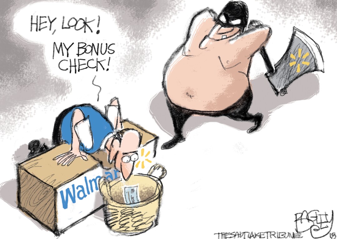 This Pat Bagley cartoon appears in the Salt Lake Tribune on Friday, Jan. 12, 2018