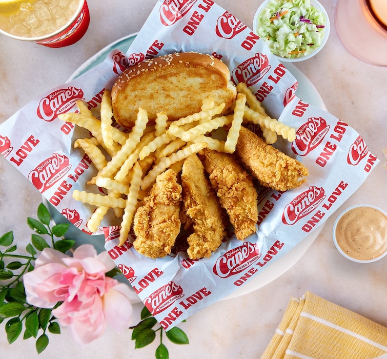 (Photo courtesy of Raising Cane's) Raising Cane’s, a popular fast-food chain that specializes in deep-fried chicken fingers, is coming to West Valley City.