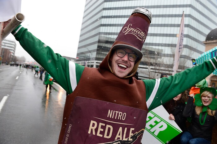 (Scott Sommerdorf | The Salt Lake Tribune) Salt Lake City celebrates Irish heritage with its 40th annual St. Patrick’s Day Parade on Saturday, March 17, 2018.