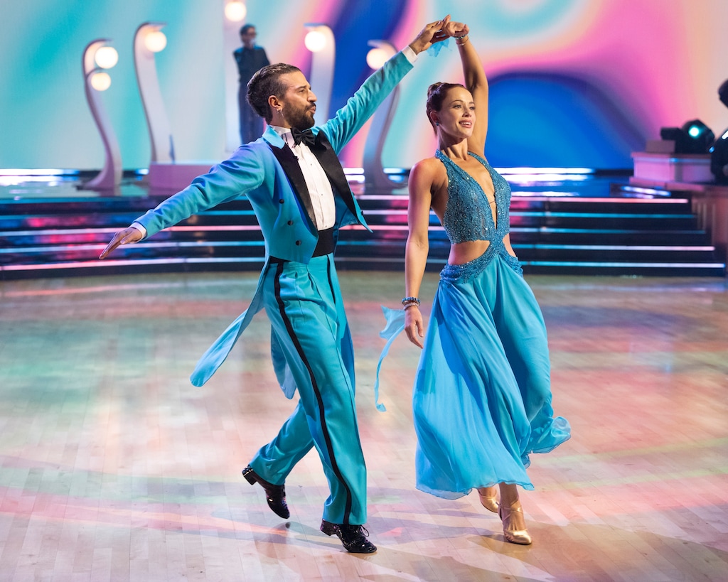 (Eric McCandless | Disney) Whitney Leavitt and Mark Ballas perform on ABC's "Dancing with the Stars" semi-finals, which aired on Nov. 18, 2025. Leavitt announced on Feb. 18 that she will continue her run as Roxie Hart in "Chicago." 