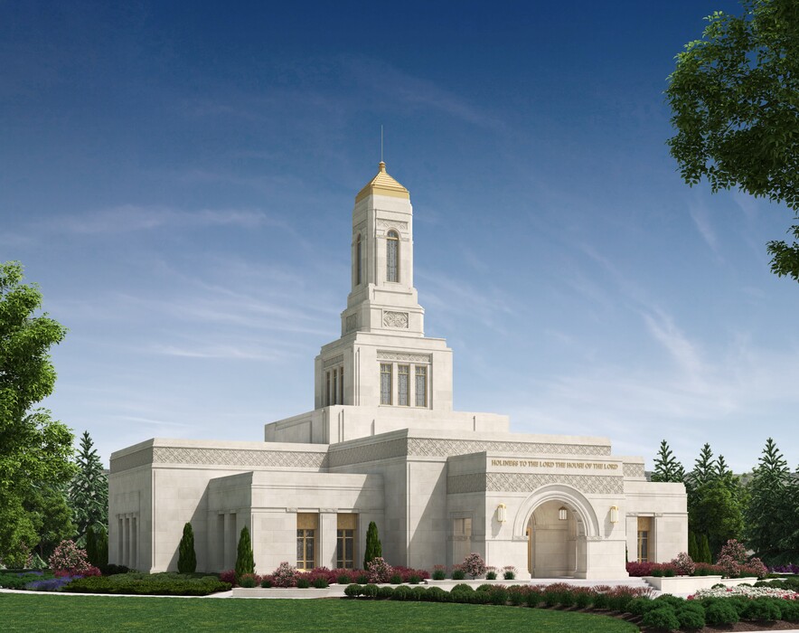 (Rendering courtesy of The Church of Jesus Christ of Latter-day Saints)
Helena Montana Temple.