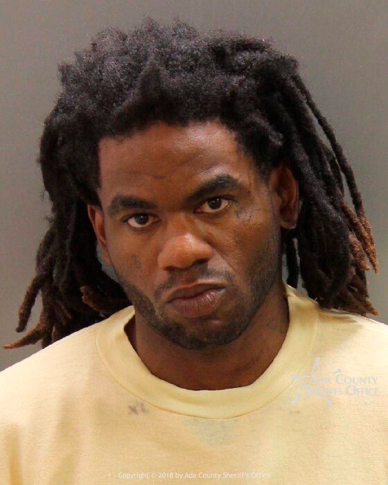 (Ada County Sheriff's Office | The Associated Press) Timmy Kinner, 30, is seen in a July 1, 2018 booking photo provided by the Ada County Sheriff's Office. Idaho police have identified Kinner as the suspect in a mass stabbing at a Boise apartment complex on Saturday night. Police say he was a temporary resident who was recently asked to leave the complex.