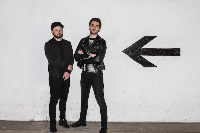 (Courtesy photo) Drummer Ben Thatcher, left, and vocalist/bassist Mike Kerr form the British rock duo Royal Blood, which opened for Queens of the Stone Age at The Great Saltair on Monday, Oct. 9, 2017. Thatcher's choice of comedian Eddie Murphy's "Party All the Time" is an unusual choice for a favorite song, but his reasoning ("It’s just a great party song. You can’t be in a bad mood listening to it.") is simple enough.