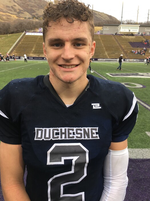 (Tom Wharton  |  For The Tribune) Jaren Mortensen, Duchesne High